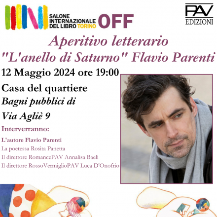 Aperitivo letterario salone off- flavio parenti